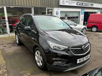 2019 vauxhall mokka x 1.4t ecotec elite nav 5dr hatchback petrol manual