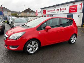 2016 vauxhall meriva 1.4t 16v se 5dr auto mpv petrol automatic