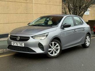 2020 vauxhall corsa 1.2 turbo se premium 5dr hatchback petrol manual