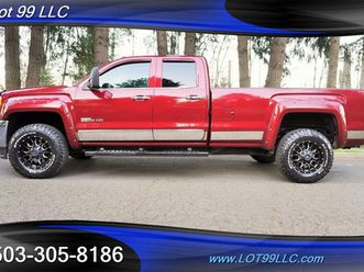 2015 sierra 2500hd slt 4x4 6.6l duramax heated ac leather long bed