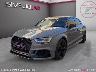 audi rs3 berline 2.5 tfsi 400 s tronic 7 quattro