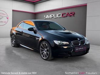 bmw m3 cabriolet e93 rhd - dkg - suivi entretien - immatriculation française - garantie 12 mois