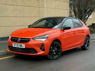 2020 vauxhall corsa 1.2 turbo sri premium 5dr hatchback petrol manual