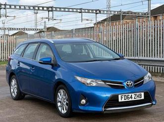 2014 toyota auris 1.33 dual vvti icon 5dr estate petrol manual