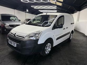2016 citroen berlingo 1.6 hdi 850kg enterprise 90ps panel van diesel manual