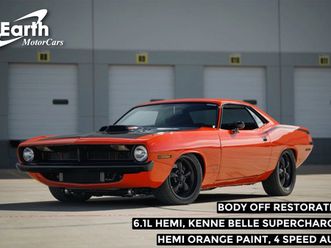 1970 plymouth hemi cuda recreation - 6.1l hemi