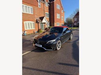 4.0 c63 v8 biturbo amg s (premium plus) cabriolet spds mct euro 6 (start/stop) 2dr