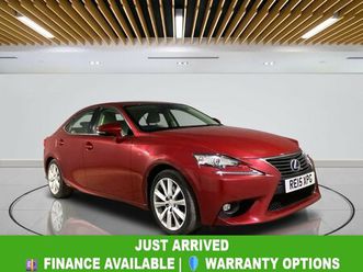 2015 (15) 2.5 300h executive edition saloon 4dr petrol hybrid ecvt euro 5 (start/stop) (223