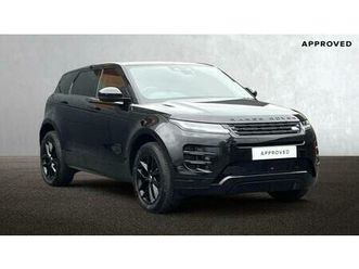 2025 land rover range rover evoque 1.5 p270e edition 5dr auto suv hybrid automatic