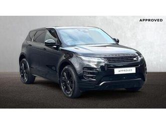 2025 land rover range rover evoque 2.0 d200 dynamic se 5dr auto suv diesel automatic