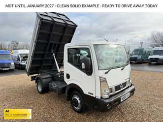 2016 nissan cabstar 35.14 dci tipper chassis cab diesel manual