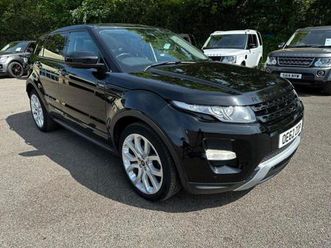 land rover range rover evoque 2.2 sd4 dynamic auto 4wd euro 5 3dr 2013