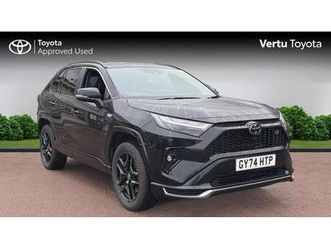 2024 toyota rav4 2.5 phev gr sport 5dr cvt estate petrol/electric automatic