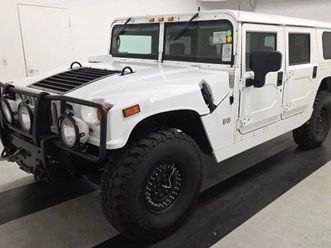 2006 hummer h1 alpha alpha wagon 6.6l duramax turbo diesel premium leather