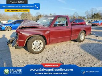 1991 gmc sonoma 2wd regular cab