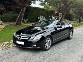 mercedes-benz e 220 cdi be cabriolet 170cv nacional maio/11