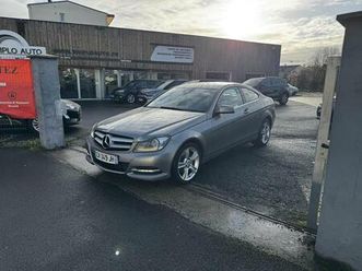 coupé 220 cdi fap blueefficiency - bva executive clim + radar ar