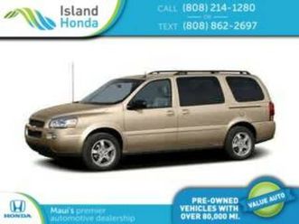 2006 chevrolet uplander ls fleet