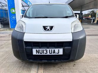 peugeot, bipper, panel van, 2013, manual, 1248 (cc)