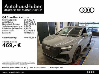audi q4 sportback 40 e-tron wäpu sonos pano shz kam.