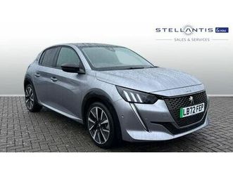 2022 peugeot 208 e gt (136ps) 50kwh
