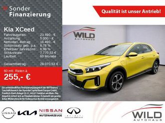 kia xceed 1.6 plug-in hybrid spirit, shz, navi, klim