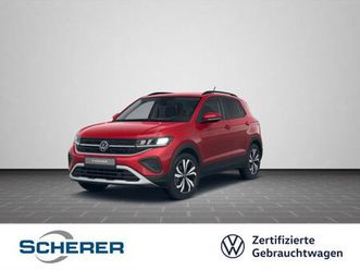 volkswagen t-cross life 1.0 tsi dsg rear view shz led eph d
