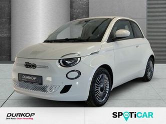 fiat 500e navi carplay kamera dab keyless tempomat