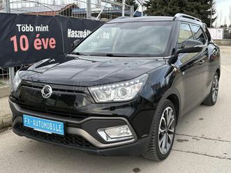 ssangyong xlv 1.6 e-xdi std üléshűtés-4xülésfűtés-keylessgo-bőr-navi-kamera-új gumik