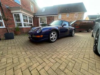 3.6 993 carrera cabriolet 2dr