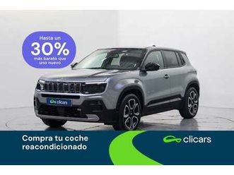 jeep avenger bev first edition 115kw 54kwh