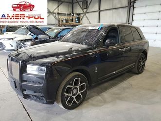 rolls-royce cullinan black badge 2022 6.8l 6.8 benzyna 592km