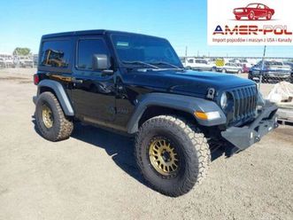 jeep wrangler 2-door sport s 2023 3.6 benzyna 285km