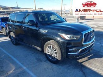 infiniti qx80 luxe 2022 5.6l 5.6 benzyna 400km