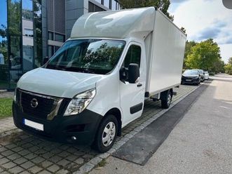 nissan interstar koffer mit hebebühne 3,5t 165ps