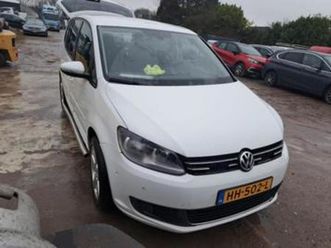 volkswagen touran 2.0 tdi 103kw dsg6 cross 2015 wit — volkswagen — marktplaats