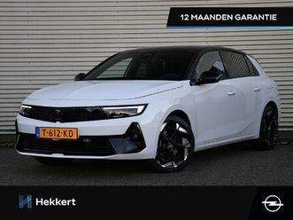 opel astra gse 1.6 turbo phev 225pk automaat adapt. cruise | dode hoek | pdc + 360° cam | standkachel | 18''lm | dab