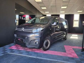 citroen jumpy fourgon m bluehdi 180 s&s eat6 business / 2eme main /apple carplay / radar ar/roue de secours