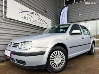 volkswagen golf 4 1.4 57 000 km carnet ok / climatronic / vitre électrique / .....