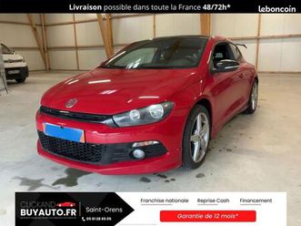 volkswagen scirocco 1.4 tsi 160 carat chaîne de distribution garantie 12 mois* ref558
