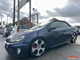 volkswagen golf 6 gti cabriolet 2.0 tsi 210ch dsg6
