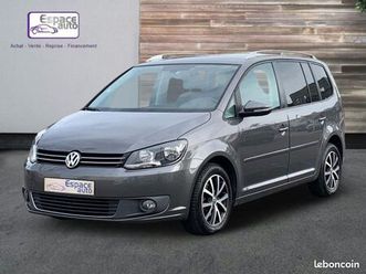 volkswagen touran 1.6 tdi 105ch bluemotion technology fap confortline