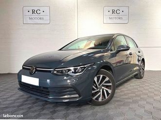 volkswagen golf 8 ehybrid 204 style *led *siègeselec *regulateur adaptatif *carplay / android sans fil *1°main france entretien 100% vw *garantie hybride rechar