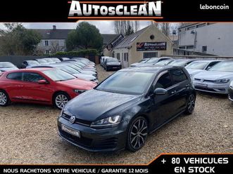 volkswagen golf vii 2.0 tdi 184ch bluemotion technology fap gtd dsg6 5p