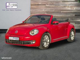 volkswagen coccinelle cabriolet 2.0 tdi 110ch bluemotion technology design