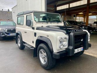 land rover defender 90 2.4 td4 122 station wagon se tva récupérable