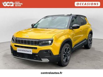 jeep avenger electrique 115 kw 4x2 summit