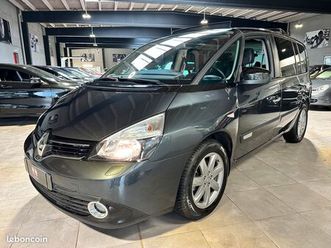 renault grand espace iv priviège 2.0 dci 130 ch bvm