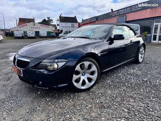 bmw serie 6 630 ci a cabriolet pack luxe bva/gps/cuir