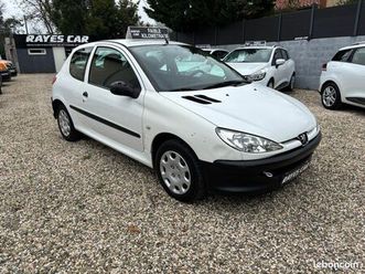 peugeot 206 phase 2 / 1.4 hdi 68cv / commerciale 2 places